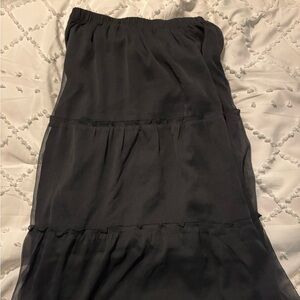 Hollister Black Tiered Skirt